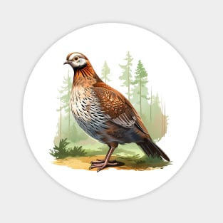 Partridge Magnet